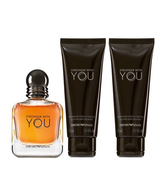 Emporio armani stronger with you eau 2025 de toilette christmas gift set for him